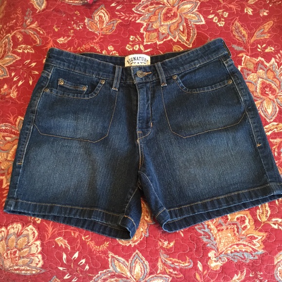 levi signature jean shorts